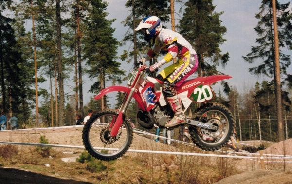 Janne Iivonen SM Riihimäki 250cc 1993